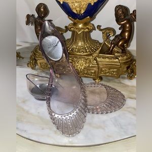 Stuart Weitzman Cinderella slippers